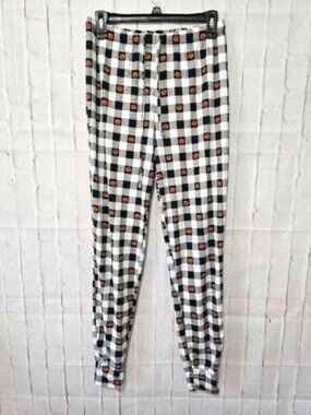 Buffalo plaid Halloween pumpkin buttery soft Leggings